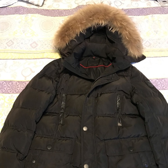 Black Men’s Atelier Noir winter jacket - small - Picture 3 of 6